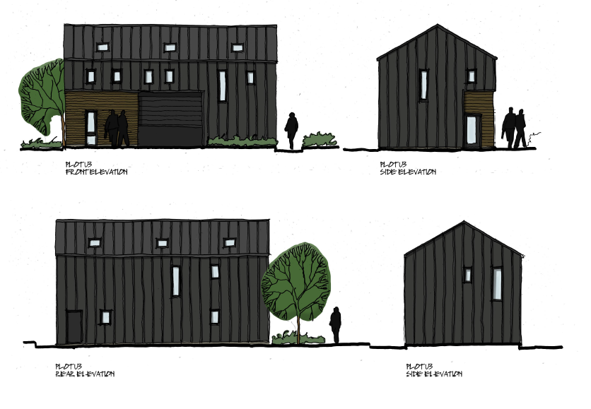 Employment units elevations