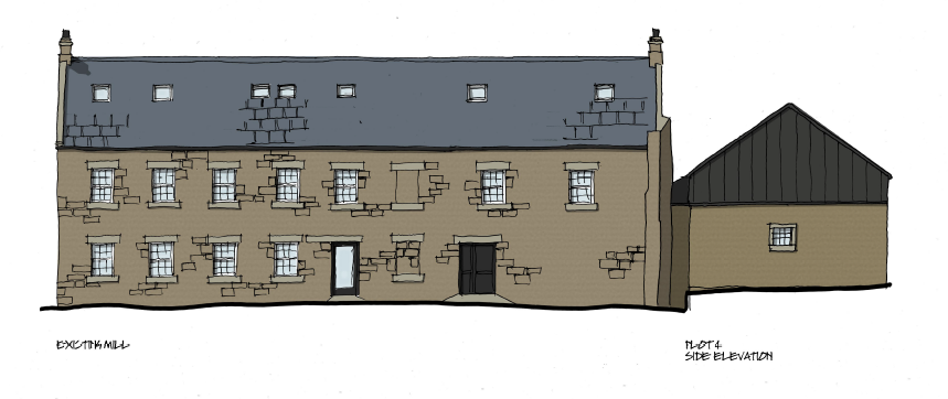 Plot 1 - 4 elevation